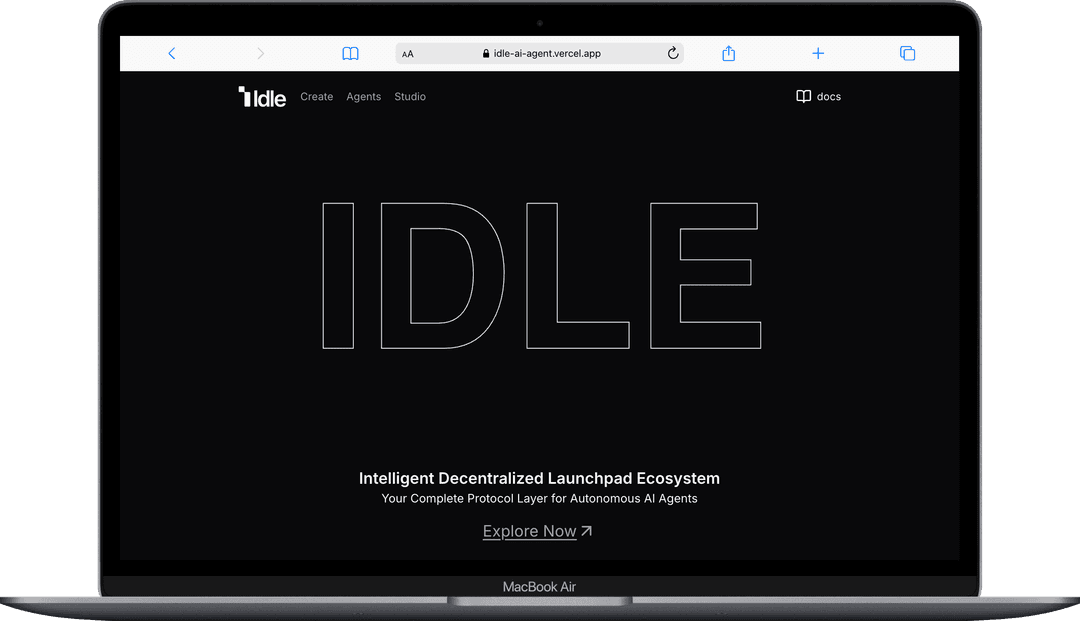 Idle DeFi yield farming protocol interface